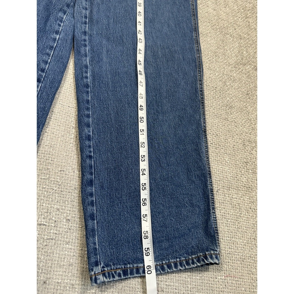 London Jean Overalls Womens Small Blue Denim Bibs Made USA Vintage Cotton - Picture 11 of 12